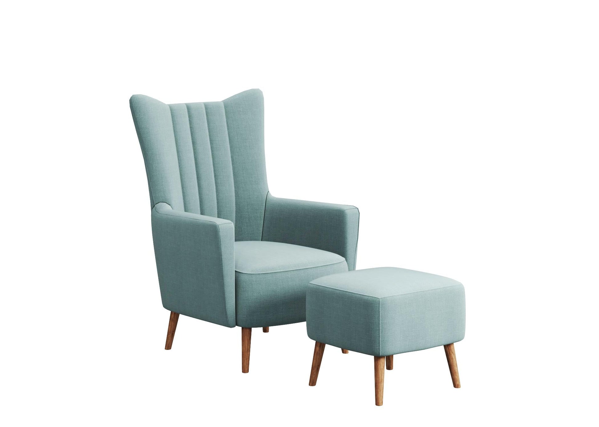 LightBlueModernChair singlesofa