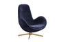 Blue Velvet Chair singlesofa