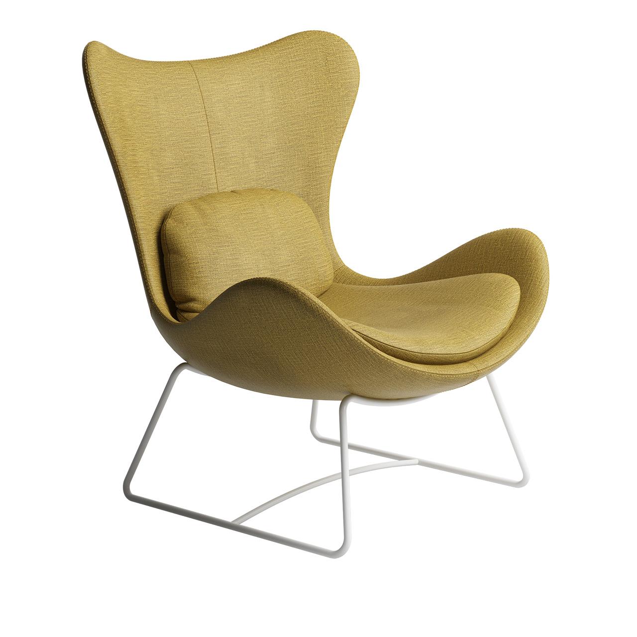 Modern Yellow Chair singlesofa