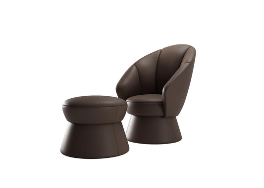 Brown Leather Chair