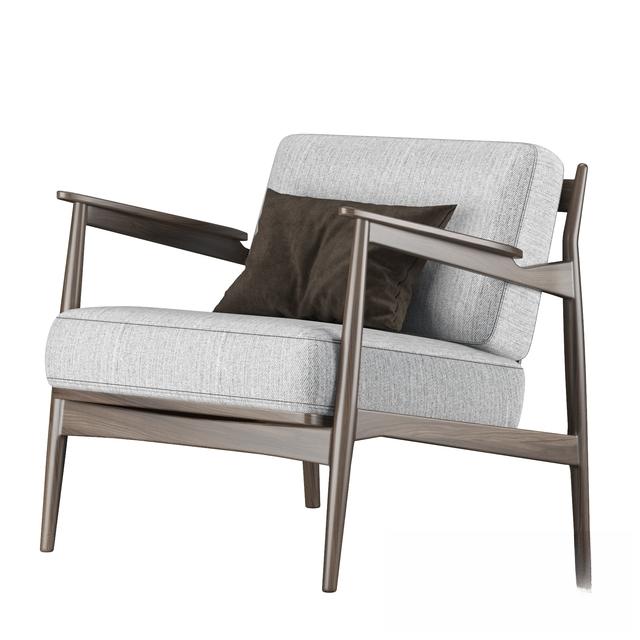 Modern Gray Chair singlesofa