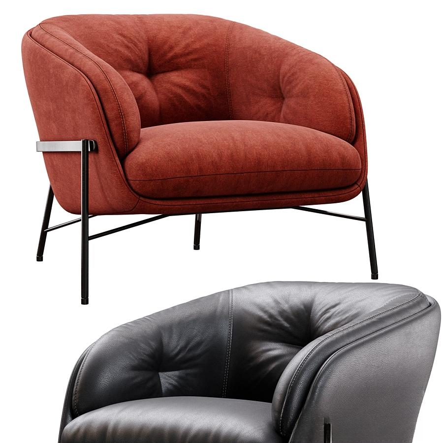 Modern Plush Chair singlesofa