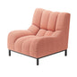 Soft Pink Modern singlesofa