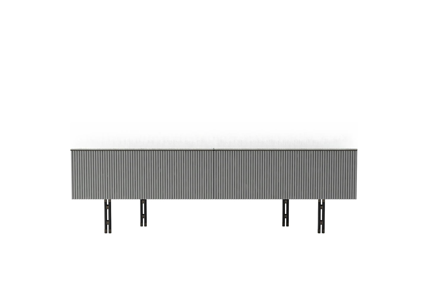 Grey Modern Bed singlesofa