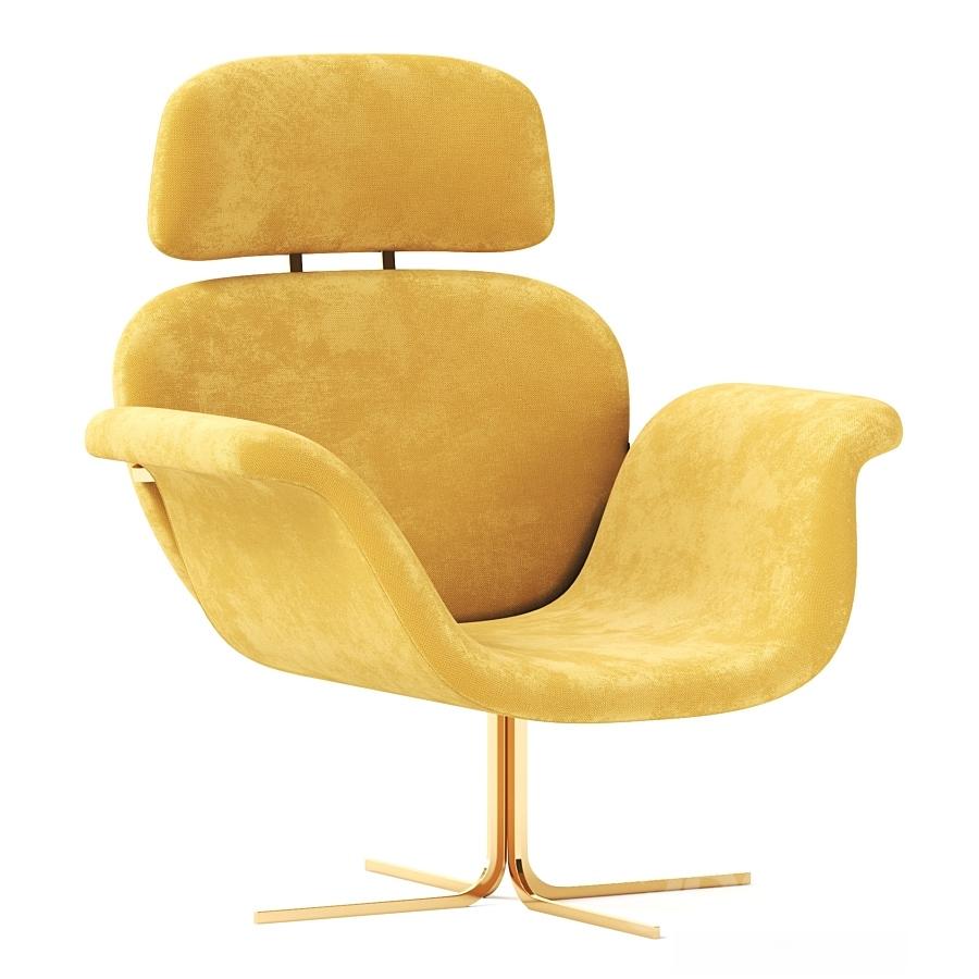 Yellow Modern Chair singlesofa
