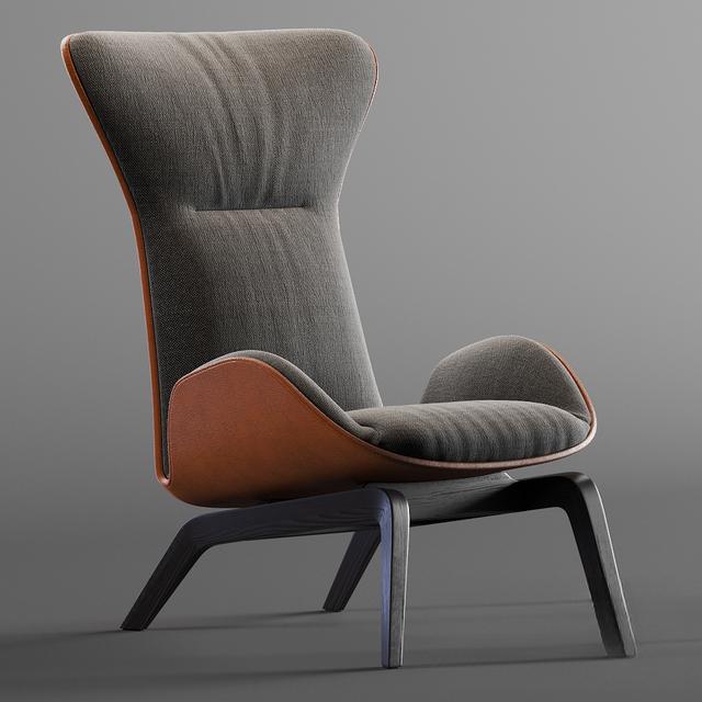 Modern Grey Chair singlesofa