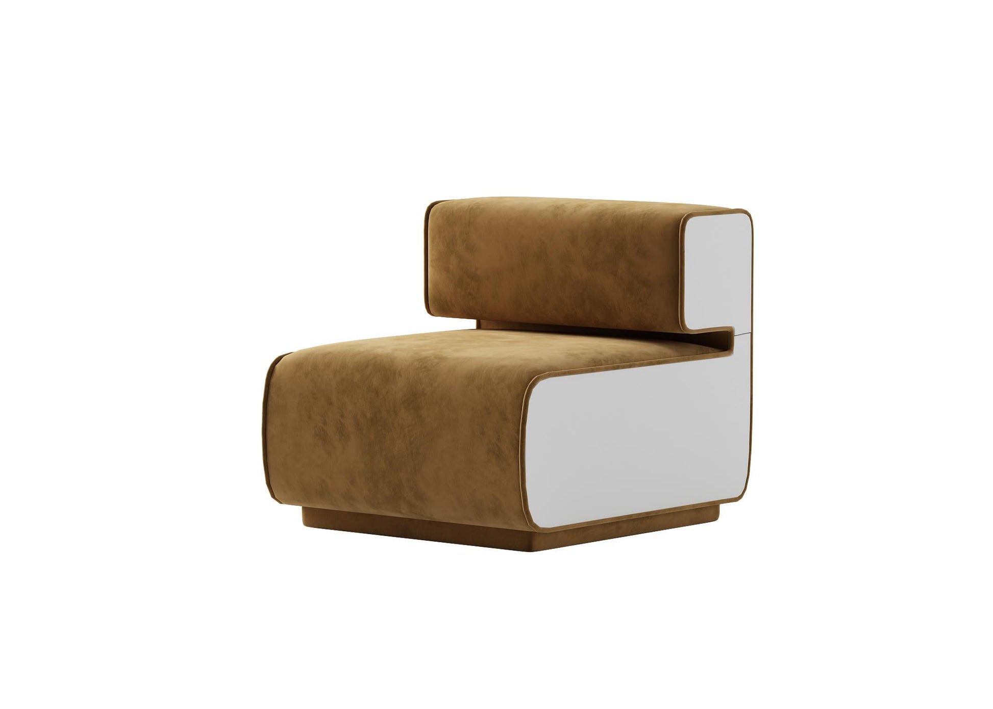 Brown Modern Sofa singlesofa