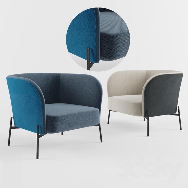 Modern Curved Chair singlesofa