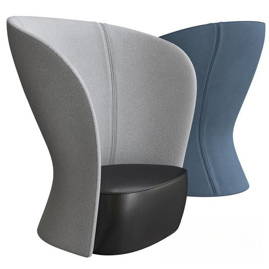 Modern Gray Blue Chair singlesofa