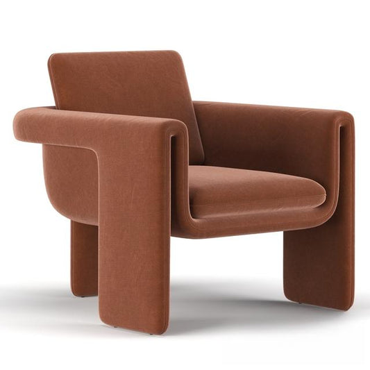 Brown Modern Chair singlesofa