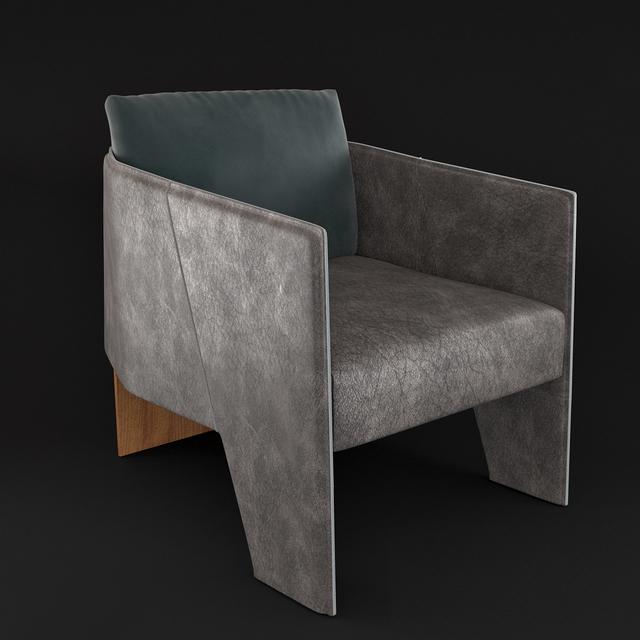 Grey Modern Chair singlesofa