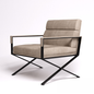 Modern Leather Armchair singlesofa