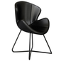 Modern Black Chair singlesofa