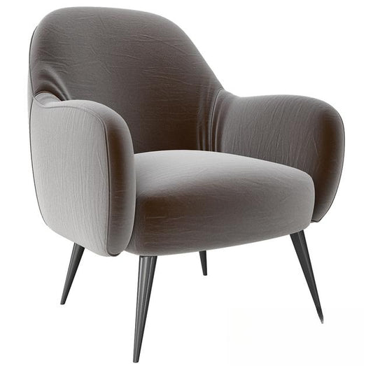 Modern Grey Armchair singlesofa
