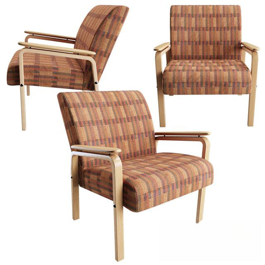 Retro Checkered Chair