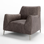 Modern Grey Chair singlesofa