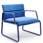 Blue Metal Modern singlesofa