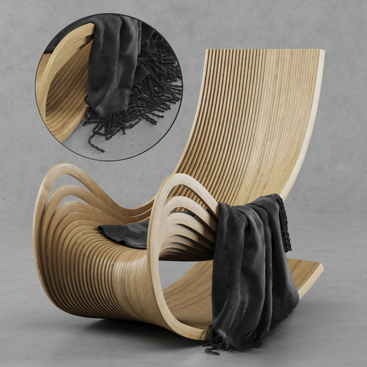 Modern Wood Chair singlesofa