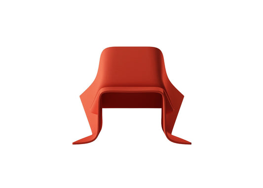 Modern Orange Chair singlesofa