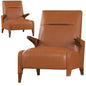 Leather Brown Chair singlesofa
