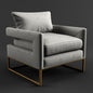 Grey Modern Chair singlesofa