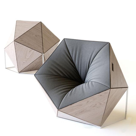Geometric Modern Chair singlesofa