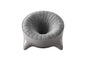 Modern Round Grey singlesofa