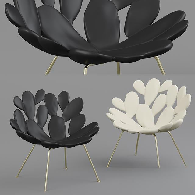 Flower Shape Modern singlesofa