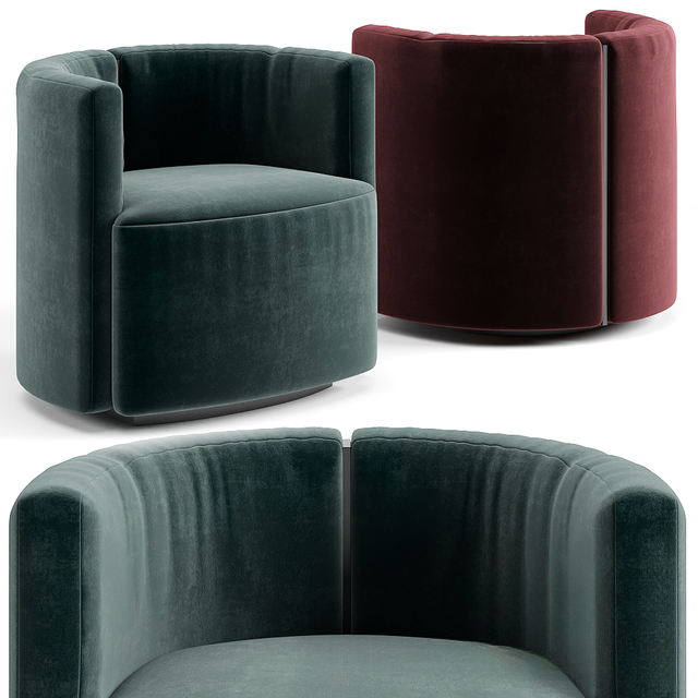 Velvet Modern Chair singlesofa