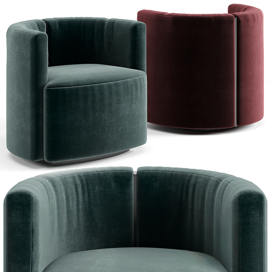 Velvet Modern Chair singlesofa