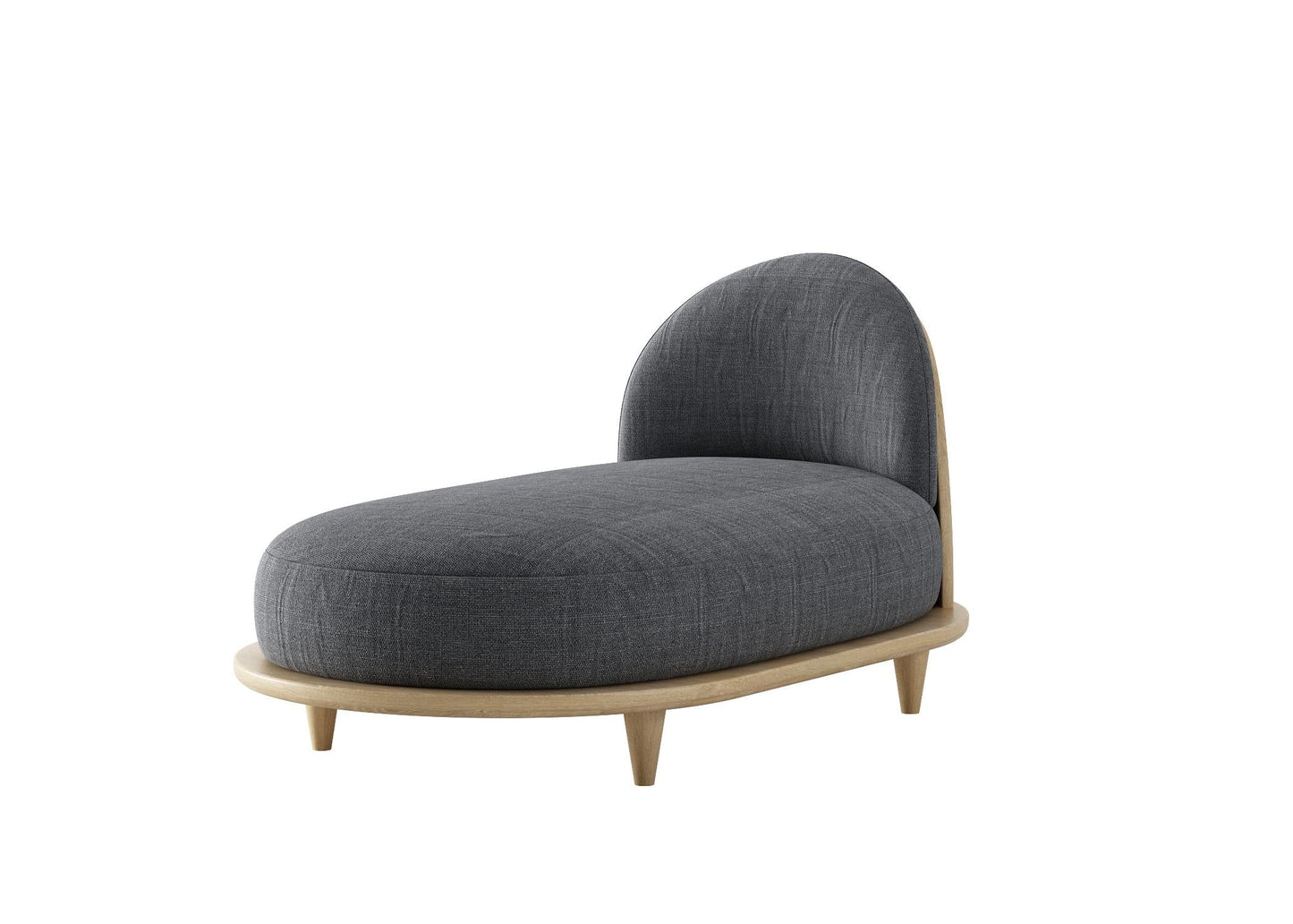 Grey Modern Bed singlesofa