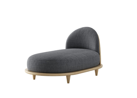 Grey Modern Bed singlesofa