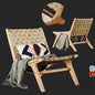 Wooden Chair Weave singlesofa
