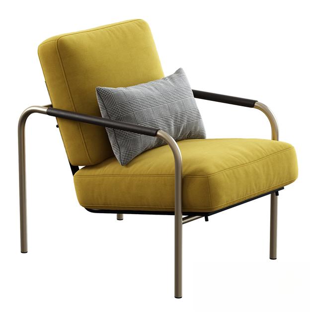 Yellow Modern Chair singlesofa