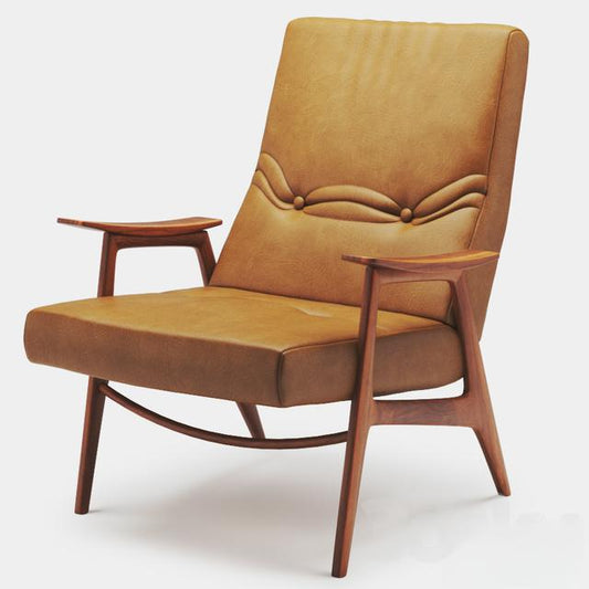 Brown Leather Modern