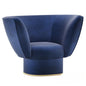 Blue Velvet Chair singlesofa