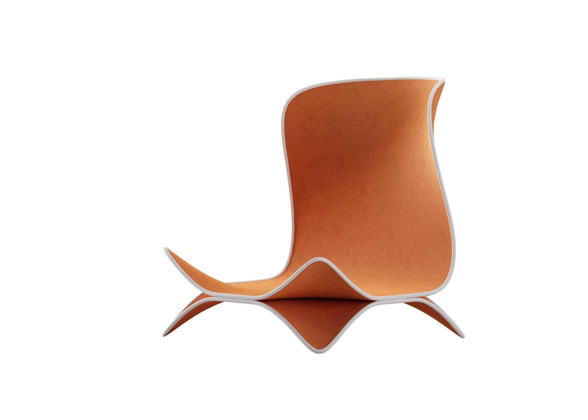 Orange Modern Chair singlesofa