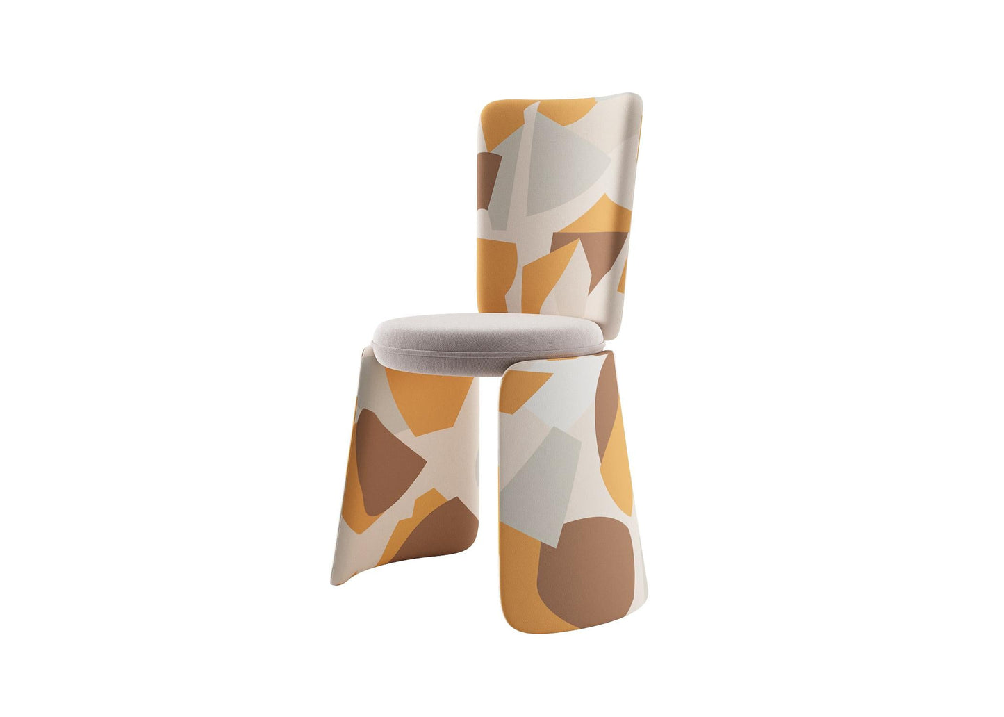 Geometric Pattern Modern Chair singlesofa