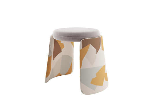 Geometric Pattern Stool singlesofa