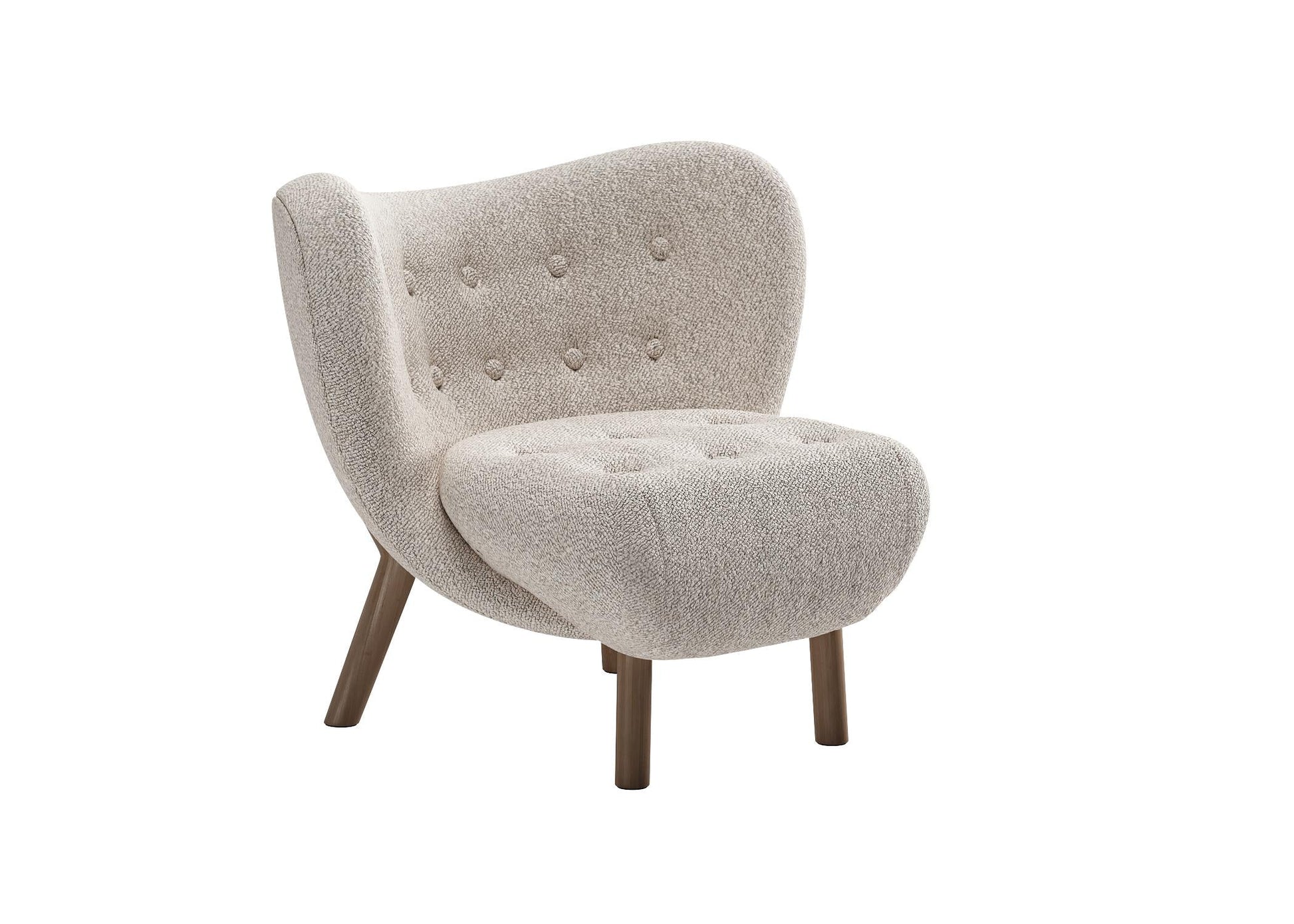 Button Tufted Modern singlesofa