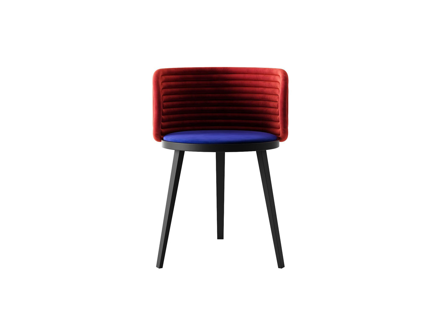 Red Blue Modern singlesofa