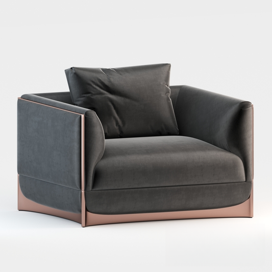 Modern Grey Sofa singlesofa