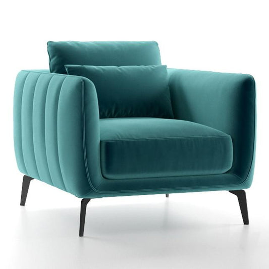 Turquoise Modern Sofa singlesofa