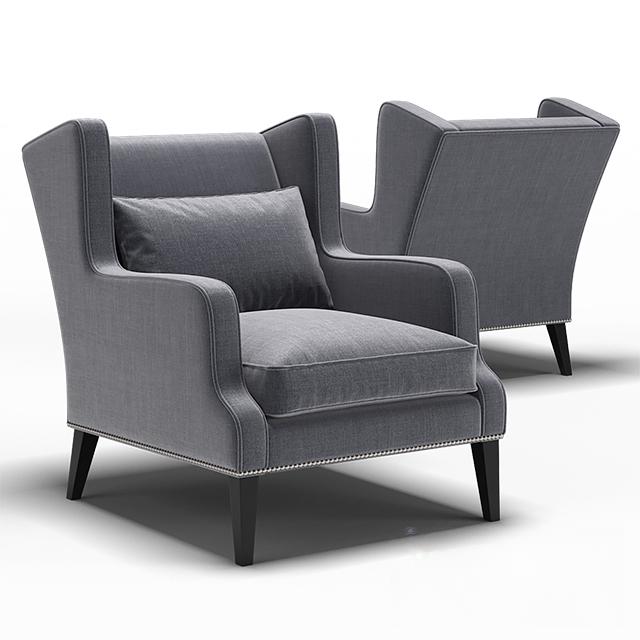Grey Modern Chair singlesofa