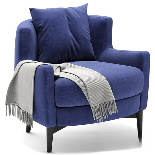 Blue Modern Chair singlesofa