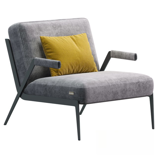 Grey Modern Chair singlesofa
