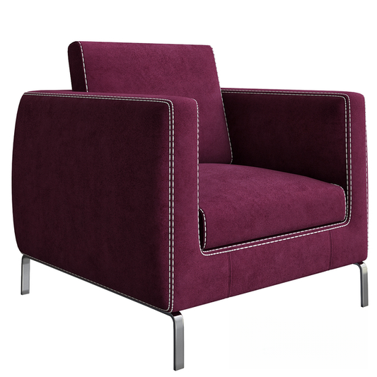 Purple Modern Chair singlesofa