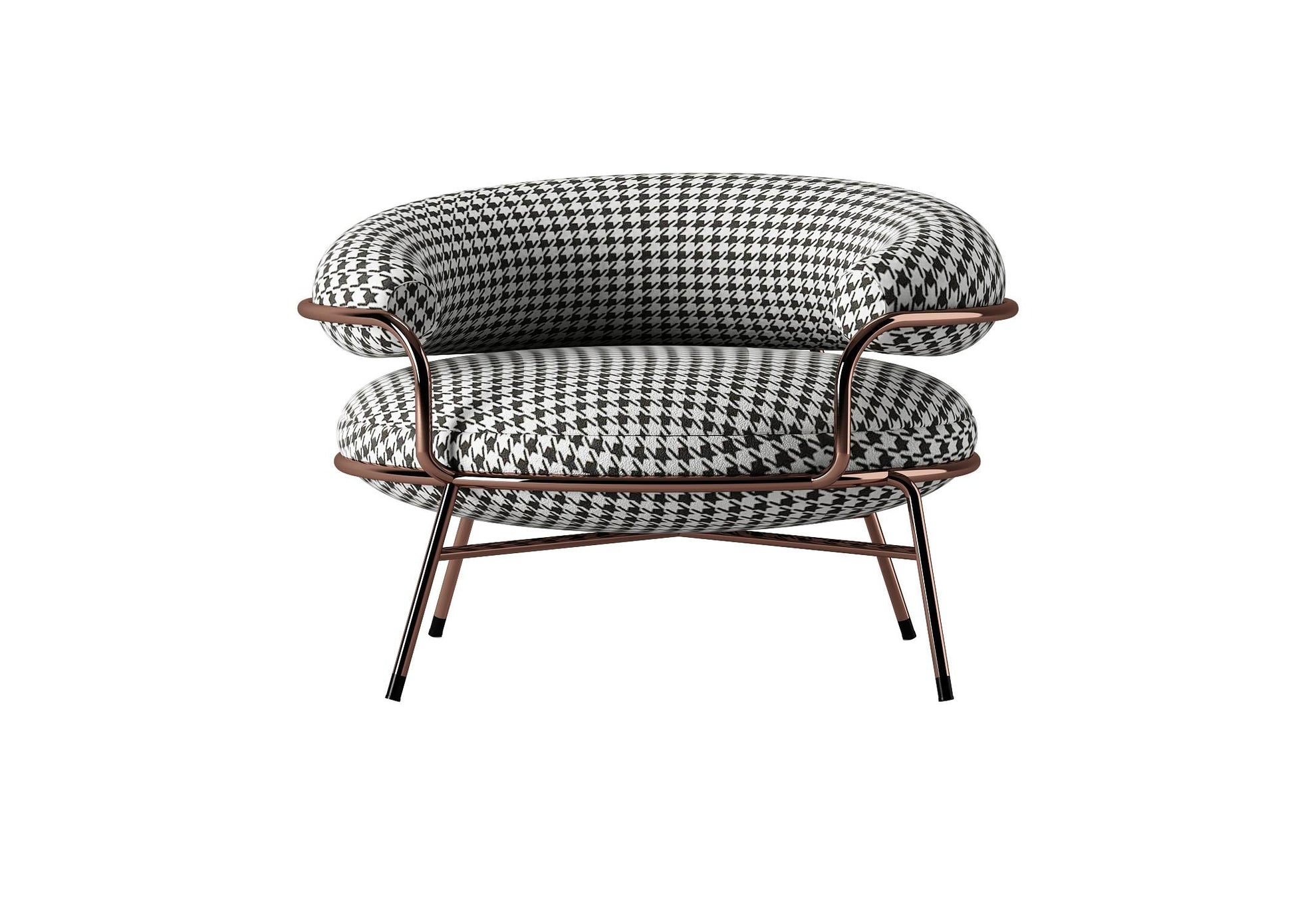 Checkered Retro Chair singlesofa