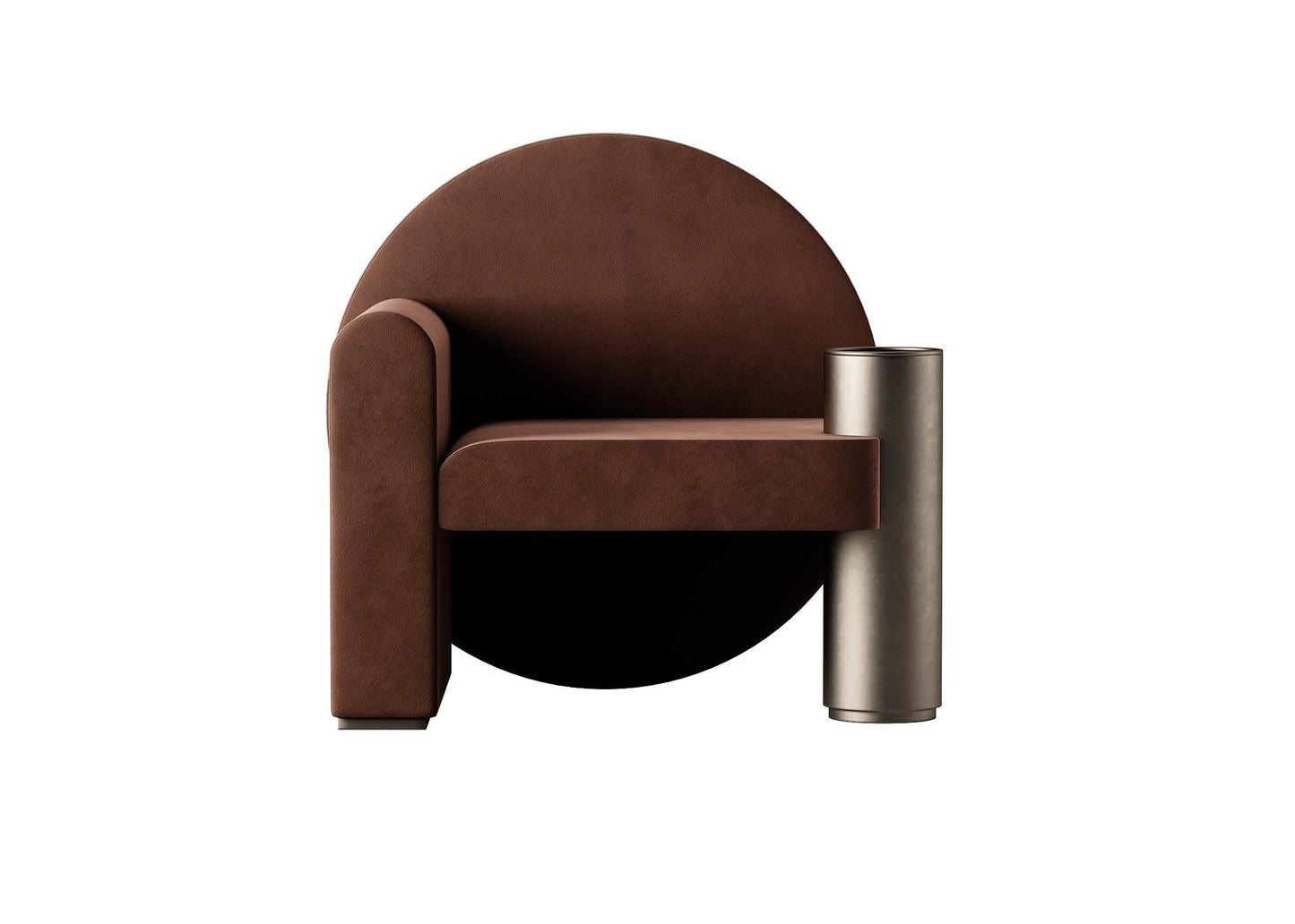 Brown Modern Chair singlesofa