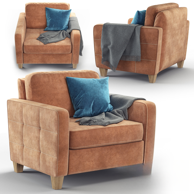 Brown Chair Modern singlesofa